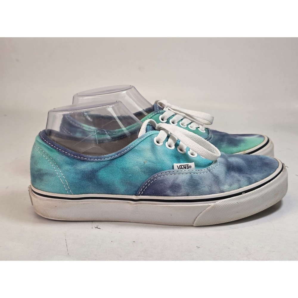 VANS Off The Wall Men's Sneakers Size 7 Women's 8.5 Blue White Multicolor Shoes